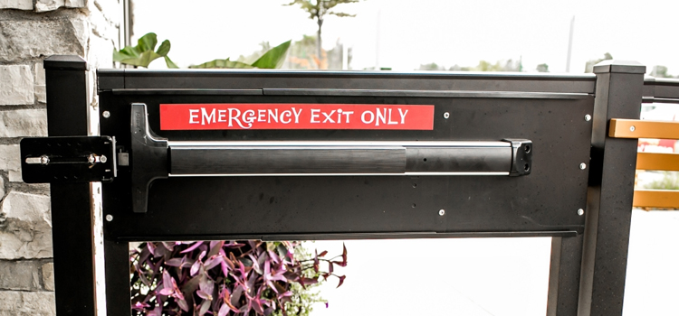 emergency push bar installation in East San Gabriel