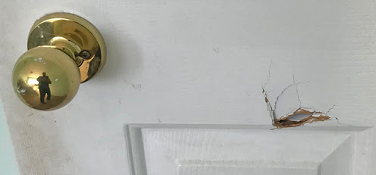 interior door hole repair East San Gabriel