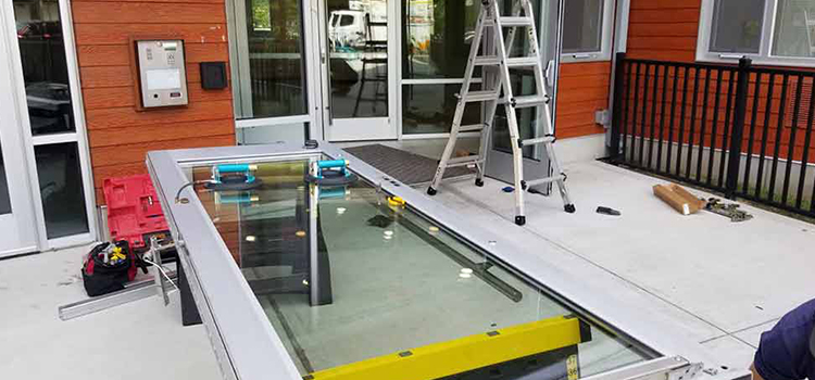 storefront door glass replacement East San Gabriel
